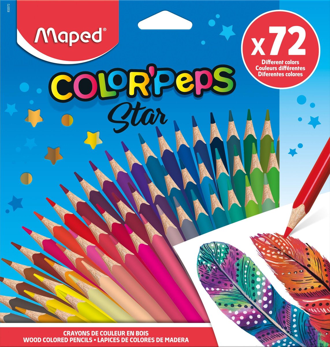 Maped COLORPEPS STAR kleurpotloden - in kartonnen doos x72